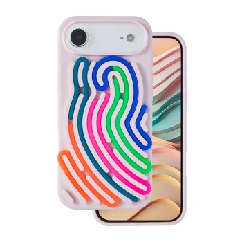 TFO DIY Snake dėklas telefonui iPhone 17 Air 6.6", rožinis