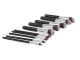Professional 10-Piece Makeup Brush Set, Black