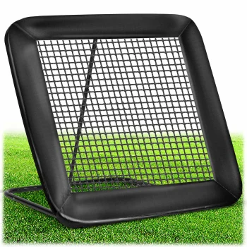 Neo-Sport futbolo treniruočių atšokėjas-vartai, 122 x 120 cm