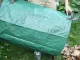 Sodo atliekų, lapų ir žolės maišas, 120 l, žalias