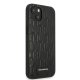 Karl Lagerfeld Monogram Plaque dėklas, skirtas iPhone 13 mini, juodas