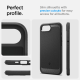 Spigen Rugged Armor Mag dėklas iPhone 16e telefonui, matinė juoda