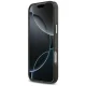 Karl Lagerfeld IML Glitter Karl & Choupette MagSafe dėklas iPhone 17 Pro Max, juodas