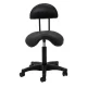 Kosmetinė kėdė-taburetė ACTIVESHOP 6001B, juoda