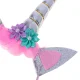 Kids Unicorn Carnival Costume, Wings and Headband, Rainbow