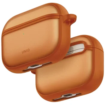 Uniq Veren Case for AirPods Pro 3, Orange (Sunset Ember)