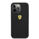 Ferrari dėklas iPhone 13 Pro Max telefonui, juodas