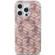 Guess dėklas iPhone 15 Pro Max telefonui IML GCube MagSafe, rožinis