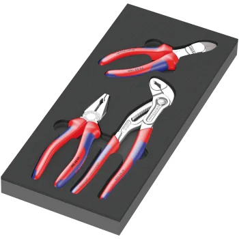 Replių rinkinys putplasčio įdėkle Wera 9780 KNIPEX, 3 vnt.