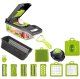 Manual Vegetable, Fruit and Egg Chopper with Accessories (13-in-1)