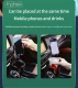 Automobilinis telefono laikiklis T-Phox TH-07 su puodelio laikikliu, juodas