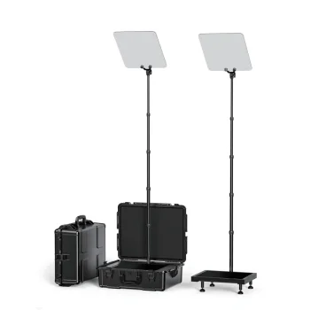 Prezidentinis teleprompteris Desview TP300 su 19" monitoriumi ir transportavimo dėklu