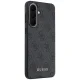 Dėklas Guess 4G Charm skirtas Samsung Galaxy A37 5G, juodas