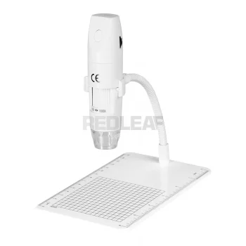 Skaitmeninis mikroskopas Redleaf RDM-31000W WiFi, Zoom x1000, baltas