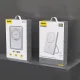 Dudao K28S 20W PD 5000mAh išorinė baterija su MagSafe ir stovu, sidabrinė