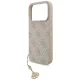 Guess iPhone 17 Pro dėklas 4G Charms Collection MagSafe, rožinis