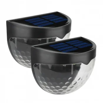 Sieniniai saulės energijos LED sodo šviestuvai, 8 vnt.