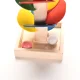 Medinis edukacinis žaislas Rutuliukų trasa Medis Montessori