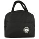 Insulated Thermal Lunch Bag for Food, Black