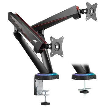 NanoRS RS887 dviejų monitorių stalinis laikiklis 17-32"