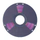 3D spausdintuvo plastikas Sunlu PLA Transparent Rainbow 03
