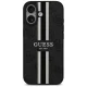 Guess 4G Printed Stripes MagSafe dėklas iPhone 17, juodas