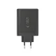 Tech-Protect NC140W-GAN 140W 4 prievadų įkroviklis, juodas