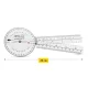 4FIZJO skaidrus goniometras judesių amplitudei matuoti 20 cm