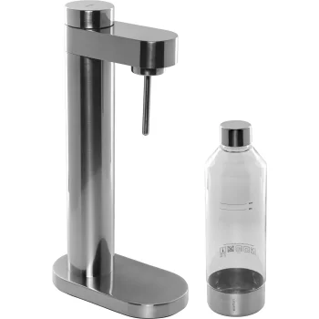 Gazuoto vandens aparatas Stelton Brus Carbonator, sidabrinis