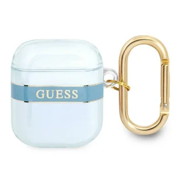 Guess Strap Collection AirPods Case, Blue