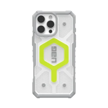 UAG Pathfinder Clear Magsafe Case for iPhone 16 Pro Max - Green