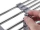 Telescopic Over-the-Sink Dish and Vegetable Drainer, Grey