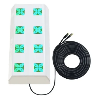 5G / LTE / CBRS 2x2 MIMO plokštelinė antena, 1.7-3.8GHz, 2x 18dBi, SMA-Male, 2x 15m