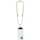 Guess CBDY 4G Charm USB-C / USB-C laidas 150cm, smėlio spalvos
