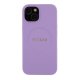 Guess dėklas iPhone 15 Plus / 14 Plus Saffiano MagSafe, violetinis