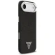 Guess Glitter Triangle Logo MagSafe dėklas iPhone 17 Air - juodas