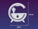 Astronaut Cool Mist Humidifier with Bluetooth Speaker and RGB Night Light
