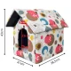 Collapsible Pet House Bed for Dogs and Cats XL
