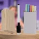 „Bakalu“ didelė medinė dvipusė magnetinė lenta „4in1“ su priedais