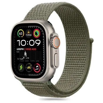 TECH-PROTECT NYLON APPLE WATCH 6 / 7 8 9 10 SE ULTRA 1 2 (44 45 46 49 MM) CARGO KHAKI