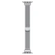 Spigen WBM4 Modern Fit laikrodžio dirželis Apple Watch (40 / 41 / 42 mm), sidabrinis