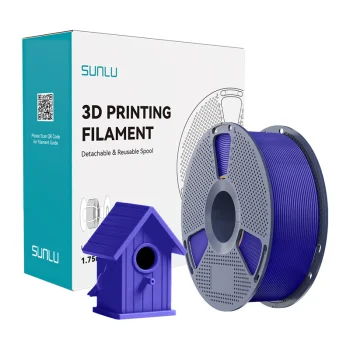 Sunlu ASA 3D spausdintuvo plastikas 1.75 mm, Klein Blue