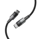 Tech-Protect UltraBoost USB-C / USB-C laidas 60W 3A 1m, pilkas