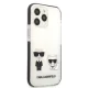 Karl Lagerfeld Karl&Choupette dėklas iPhone 13 / 13 Pro, baltas