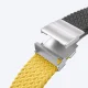 2 vnt. AmazingThing Blend Band dirželių Apple Watch 45/46/49mm, geltona-juoda/juoda
