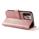 Magnet Case for Samsung Galaxy S24 Ultra Wallet Flip Case, Pink