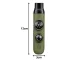 7-in-1 Survival Emergency Whistle with Compass and Flashlight, Green