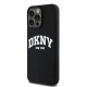 DKNY dėklas iPhone 14 Pro Max telefonui su MagSafe, juodas