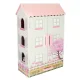Lulilo Papilio Large 3-Story Wooden Dollhouse 80cm, Pink