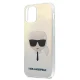 Karl Lagerfeld dėklas iPhone 12 mini telefonui Iridescent Karl\'s Head, įvairiaspalvis